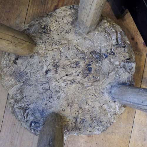 Primitive sycamore stool
