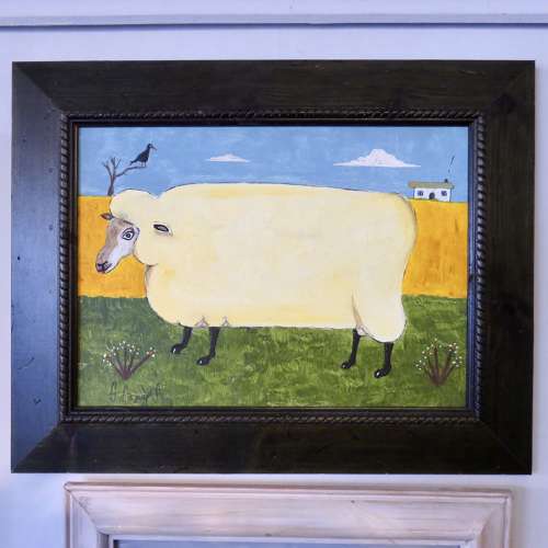 Steve Camps: naive oil on board