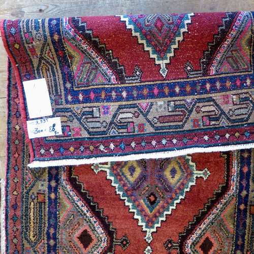 Persian Hamadan handmade Runner 3.0m 100% wool