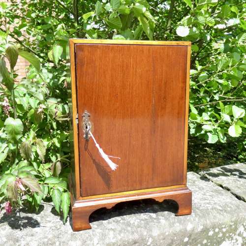 Georgian table top campaign chest of drawers