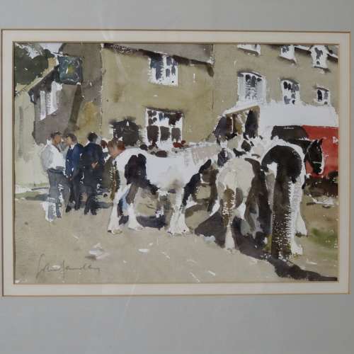 John Yardley RI “Waiting for Buyers”