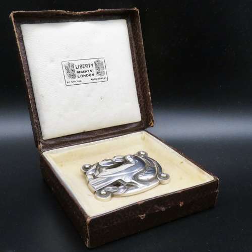 Georg Jensen silver dove brooch