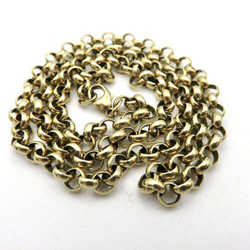 9ct gold long guard chain