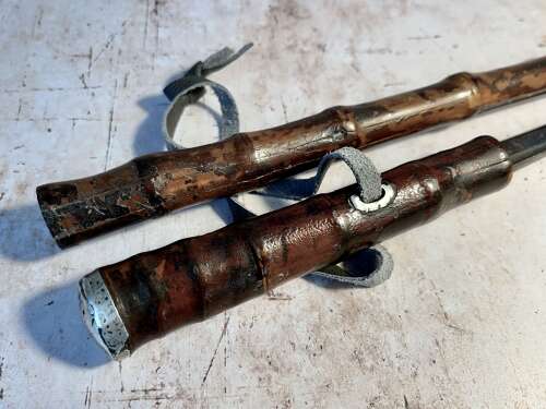 19th century bamboo cane sword stick