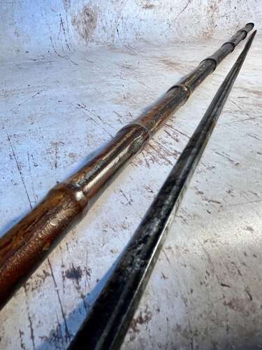 19th century bamboo cane sword stick