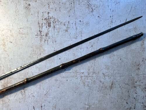 19th century bamboo cane sword stick