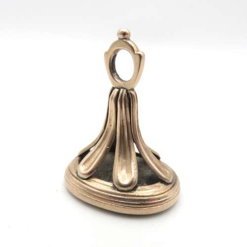 Georgian gold and bloodstone fob