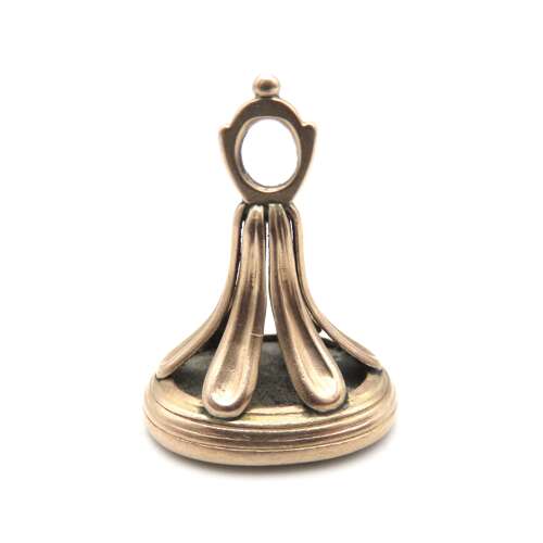 Georgian gold and bloodstone fob