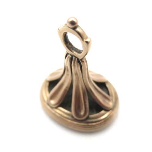 Georgian gold and bloodstone fob