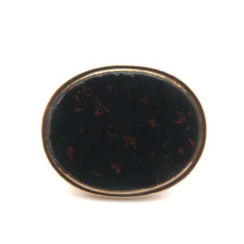 Georgian gold and bloodstone fob