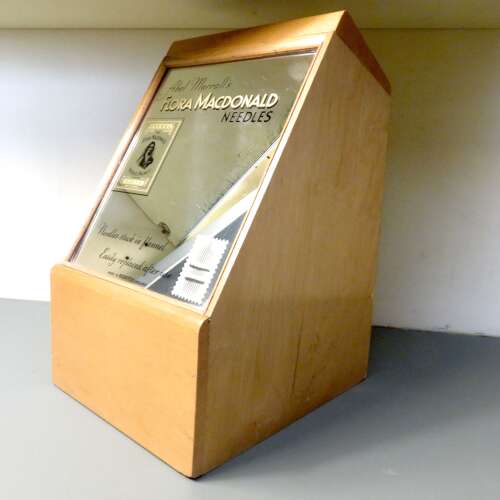 Abel Morall shop display Flora Macdonald needles