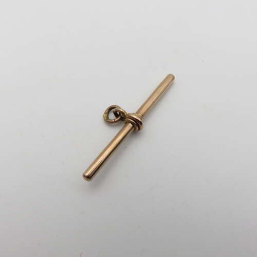 Antique 9ct Gold Albert Chain T Bar