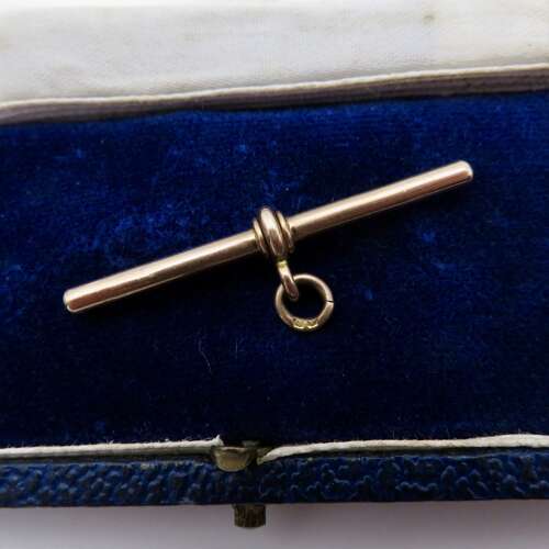 Antique 9ct Gold Albert Chain T Bar