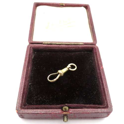 Antique Gold dog clip