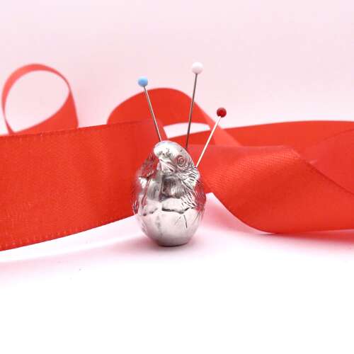 Silver Chick pin cushion Chester 1905