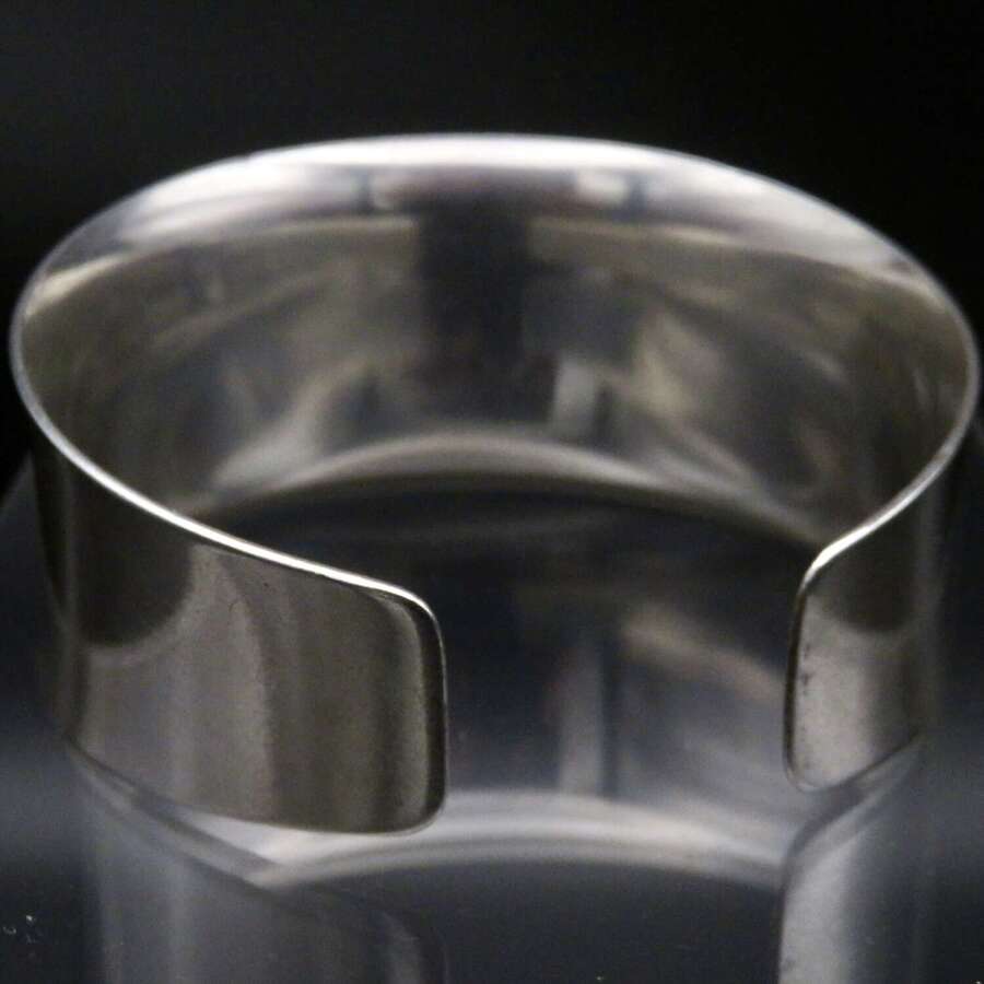 Modernist Silver Cuff by NE FROM