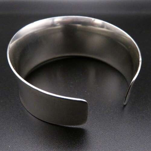 Modernist Silver Cuff by NE FROM