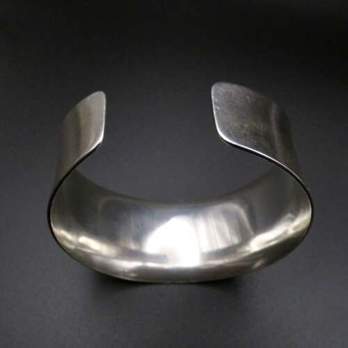 Modernist Silver Cuff by NE FROM