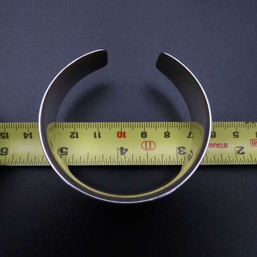 Modernist Silver Cuff by NE FROM
