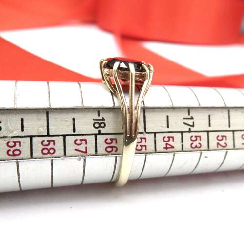 9ct Gold Garnet Ring by Asprey & Co