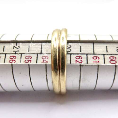 9ct gold garnet snake ring
