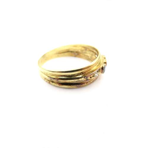 Classic 18ct Gold Rainbow Gemstone Ring – Emerald, Ruby, Sapphire & Diamond
