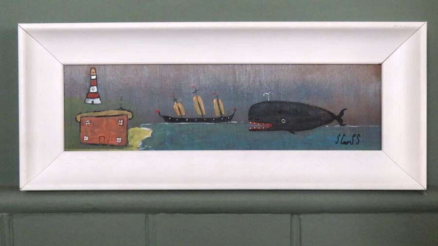 Stephen CAMPS (1957) Mixed paints on board, signed