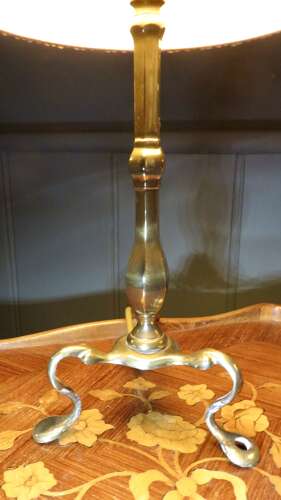 Pair of Antique Edwardian Brass Pullman Carriage Lamps