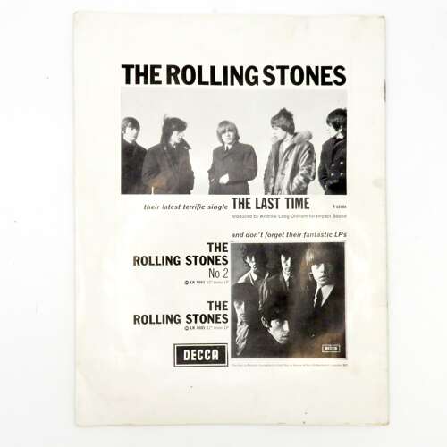 The Rolling Stones - 1965 UK Tour Programme