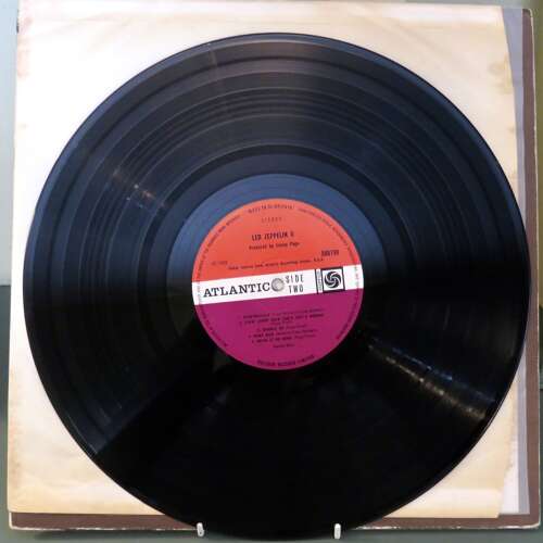 Led Zeppelin II October 1969 on Plum Atlantic Label