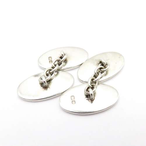 Sterling Silver Hallmarked Cufflinks