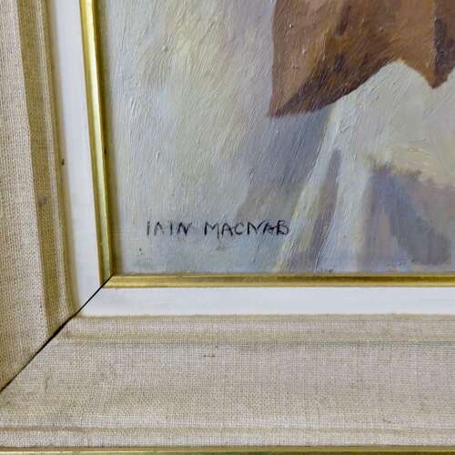 Iain Macnab (1890-1967) Oil on Board 