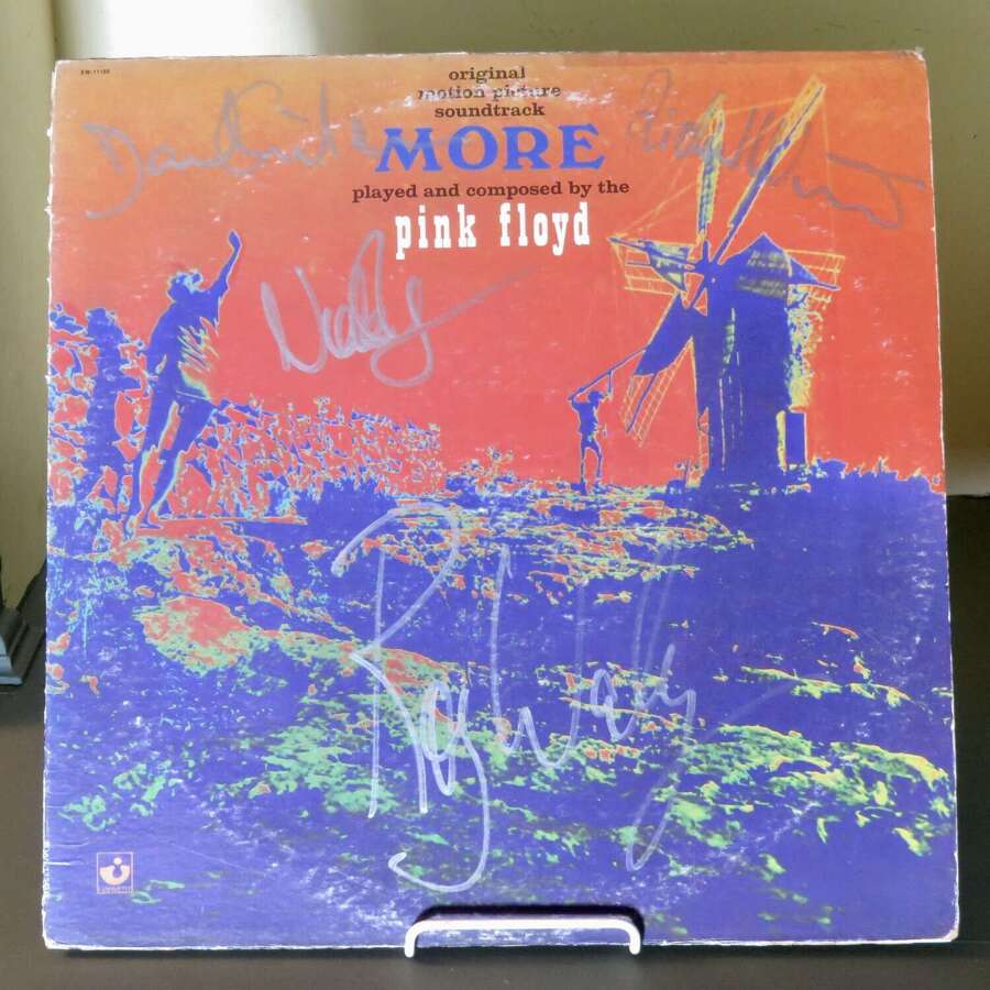 Pink Floyd - MORE - SIGNED BY THE BAND