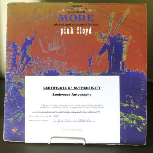 Pink Floyd - MORE - SIGNED BY THE BAND
