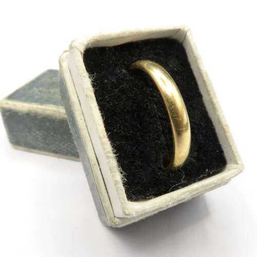 22ct Gold Wedding Band Ring 1932 Size N