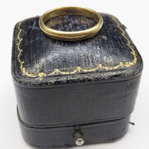 22ct Gold Wedding Band Ring 1932 Size N