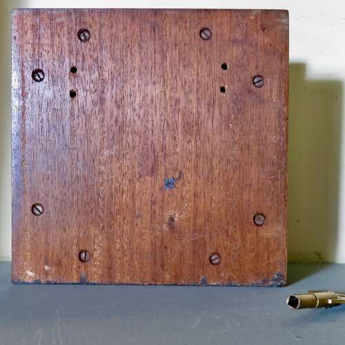 Asprey London Walnut Eight Day Wall Clock